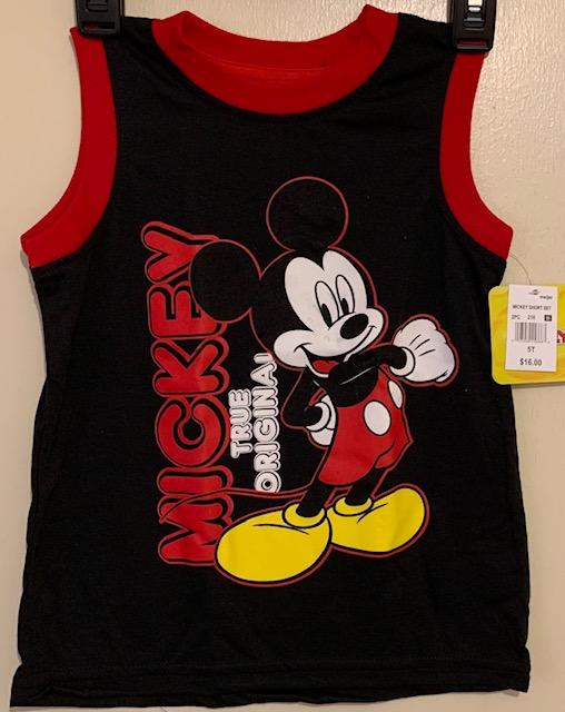 Mickey Mouse 2 Pieces Set Size 5T