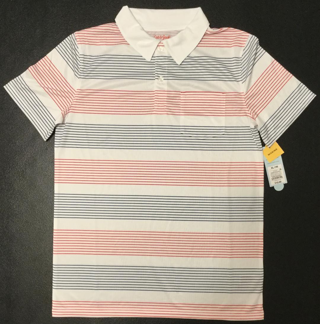 CAT & JACK Boy Polo Shirt Size XL (16)