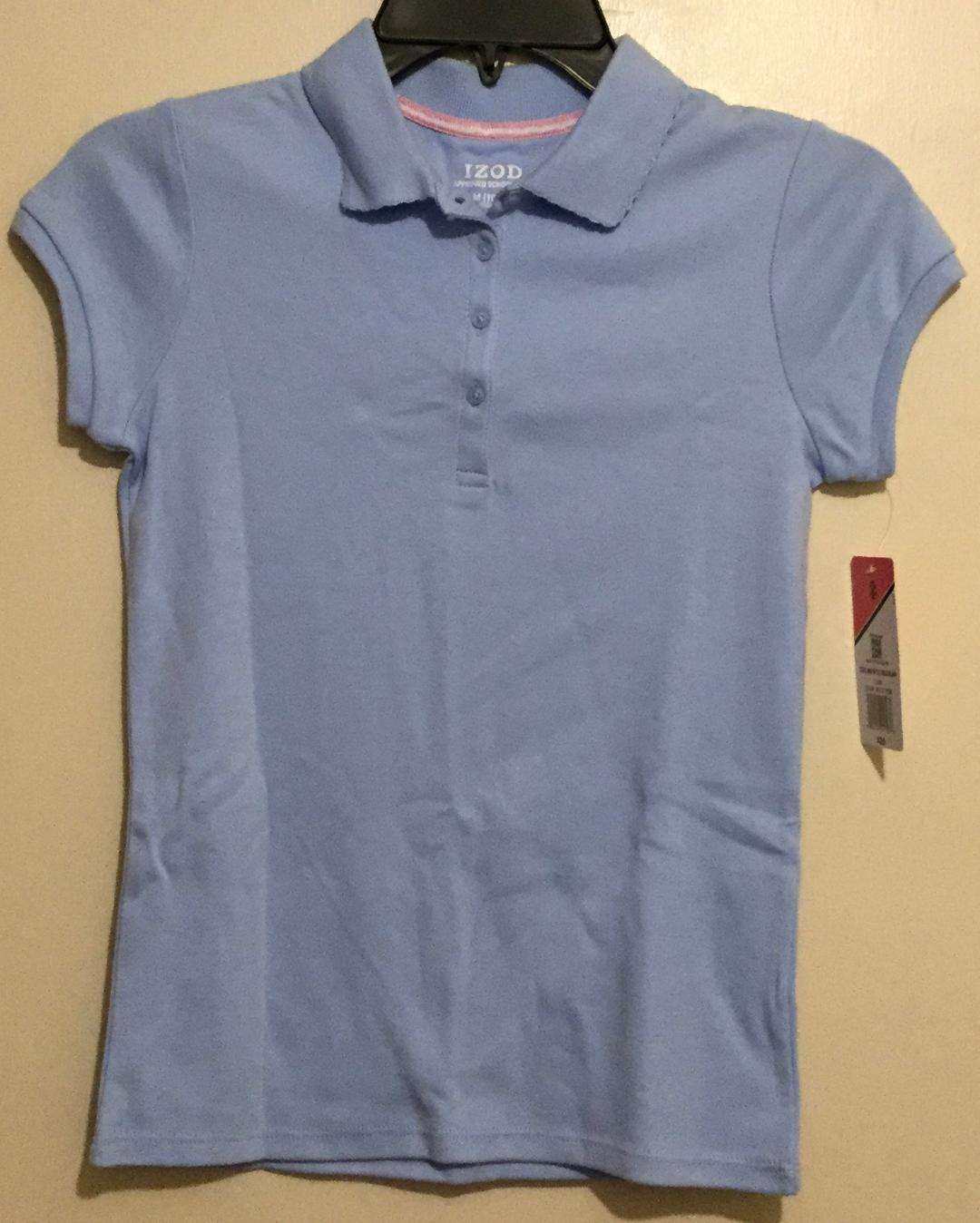 IZOD - New With Tag - Approved Schoolwear Girl Top Size M (10/12) Regular