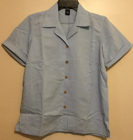 Devon & Jones - New without Tag - Ladies Dress Blue Shirt Size S